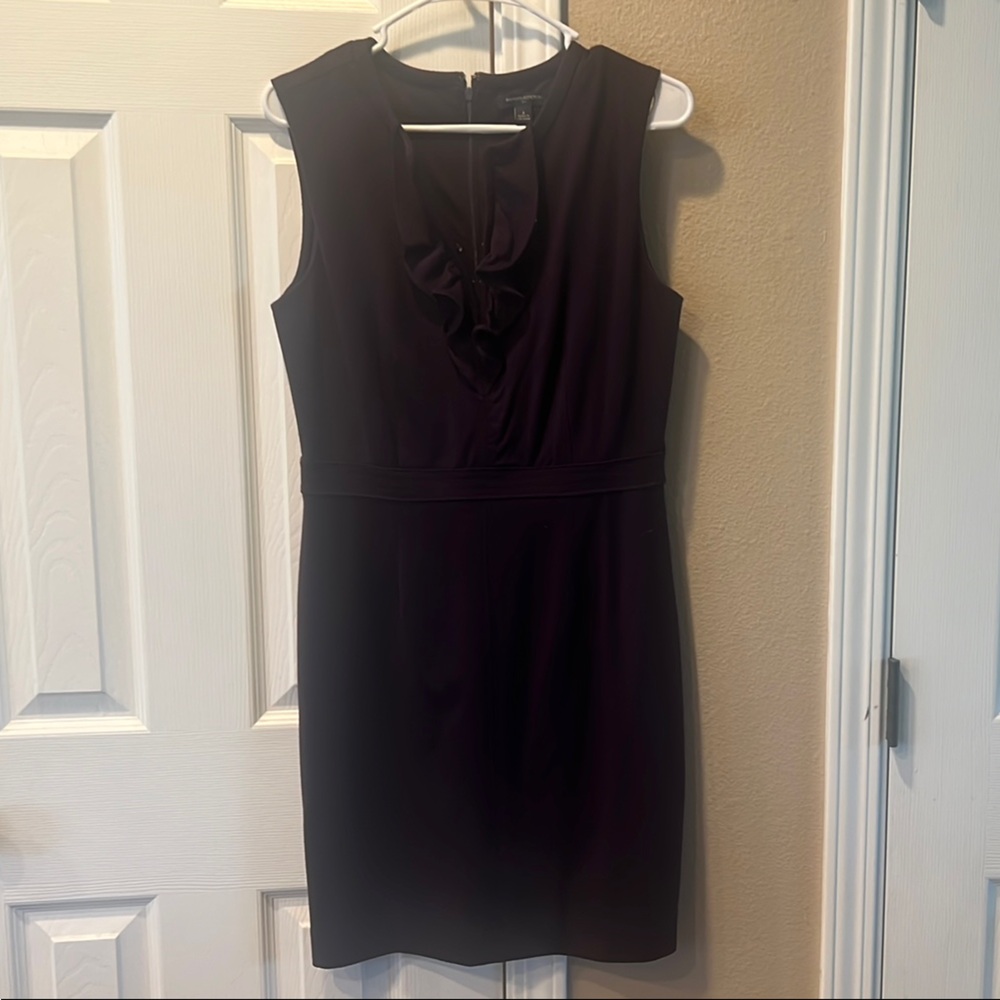 Banana Republic Black Sheath Mini Dress